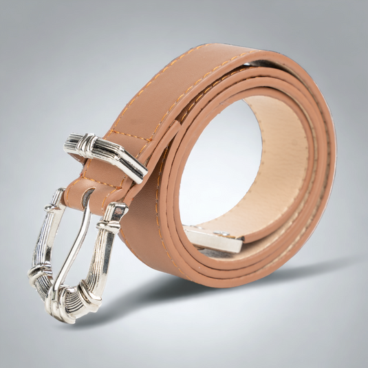 Chokore Retro Pin Buckle Leather Belt (Camel)
