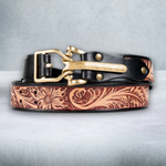 Chokore Chokore U-shaped Buckle Genuine Leather Belt (Chocolate Brown) Chokore Knight Genuine Leather Belt (Brown & Black)