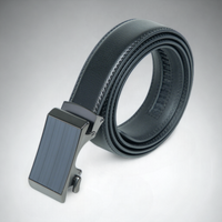 Chokore Chokore Formal Ratchet Pure Leather Belt (Black)