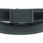 Chokore Chokore Formal Ratchet Pure Leather Belt (Black) 