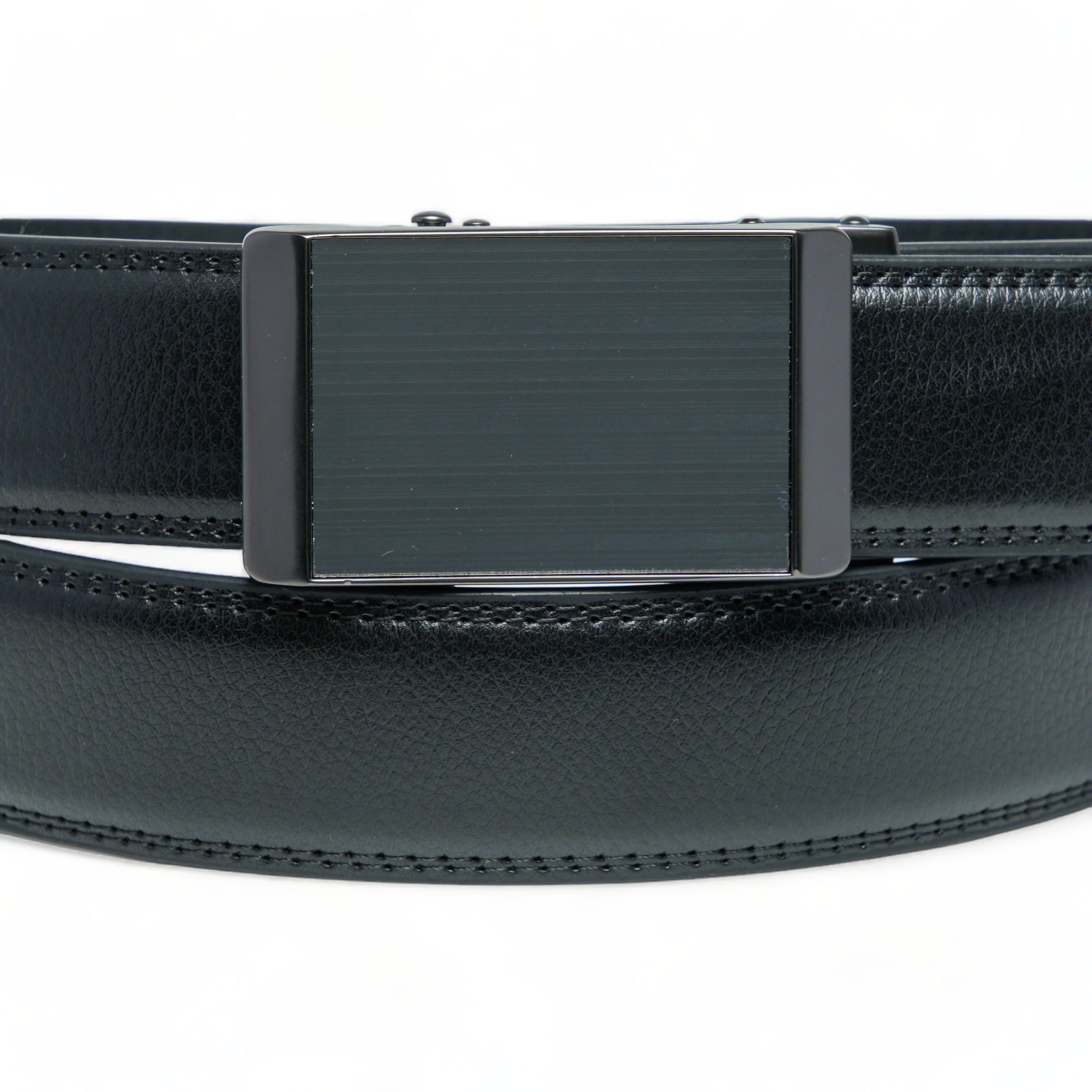 Chokore Formal Ratchet Pure Leather Belt (Black)