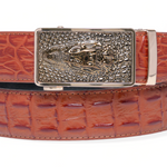 Chokore Chokore Alligator Buckle Pure Leather Belt (Brown) 