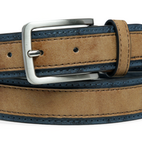 Chokore Chokore Dual Color Vegan Leather Belt (Light Brown)