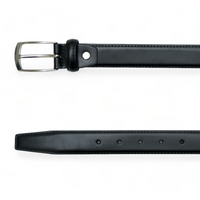 Chokore Chokore Vegan Leather Belt with Pin Buckle (Black)