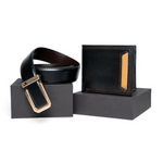 Chokore Chokore Special 2-in-1 Chocolate Gift Set (2 Pocket Squares) Chokore Special 2-in-1 Gift Set for Him (Black Belt and Wallet)