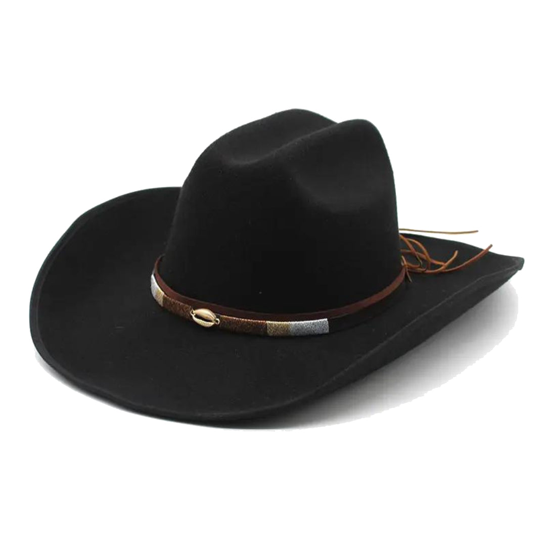 Chokore Special 2-in-1 Gift Set for Him (Cowboy Hat - Black, & Perfumes Combo)