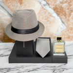 Chokore  Chokore Special 3-in-1 Gift Set for Him (Fedora Hat, Necktie, & 100 Per Scent Perfume)
