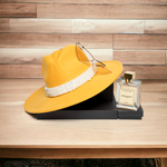Chokore Chokore Special 3-in-1 Gift Set for Her (Cowboy Hat, Wallet, & Necklace) Chokore Special 3-in-1 Gift Set for Her (Pearl Embellished Hat, 100 ml Date Night Perfume, & Sunglasses)