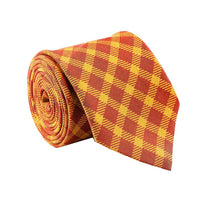 Chokore Chokore Special 4-in-1 Gift Set for Him (Solid Pocket Square, Plaid Necktie, Hat, & Bracelet)
