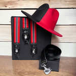 Chokore Chokore Special 4-in-1 Gift Set for Him (Belt, Wallet, Hat, & Sunglasses) Chokore Special 3-in-1 Gift Set for Him (Y-shaped Suspenders, Fedora Hat, & Leather Belt)