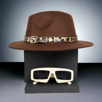Chokore Chokore Special 2-in-1 Gift Set for Her (Fedora Hat & Sunglasses)