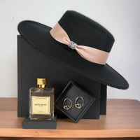 Chokore Chokore Special 3-in-1 Gift Set for Her (Hat, Earrings, & Perfume, 100 ml)