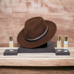 Chokore  Chokore Special 2-in-1 Gift Set for Him (Vintage Fedora Hat, & Perfumes Combo)
