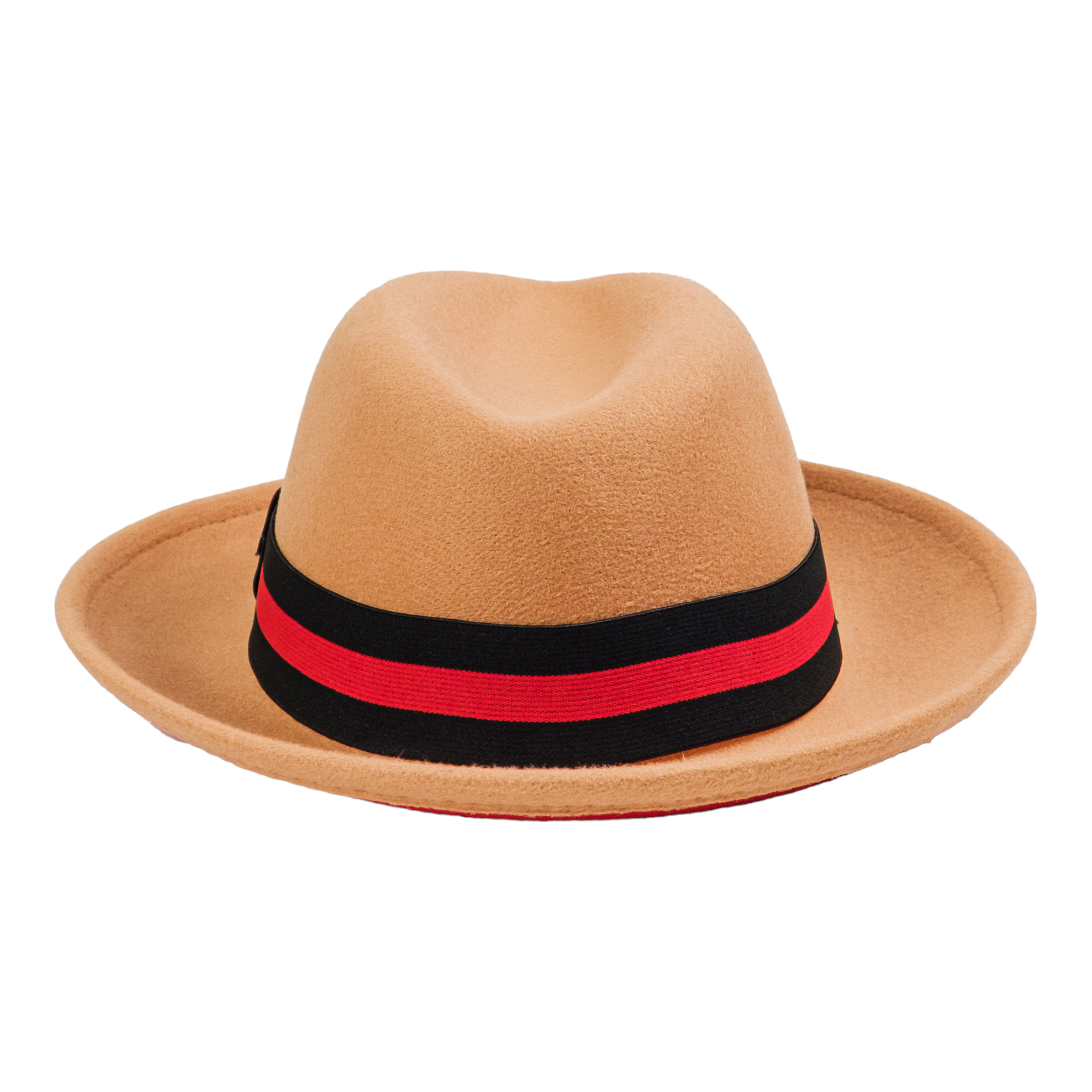Chokore Double-tone Fedora Hat (Camel)