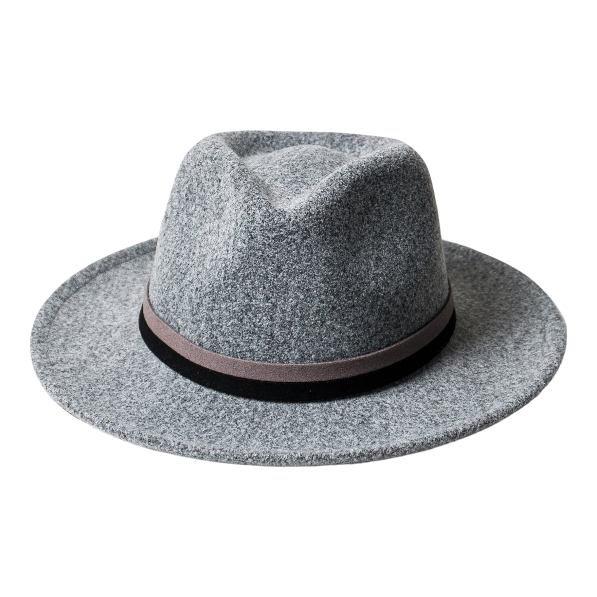 Chokore Vintage Fedora Hat (Light Gray)
