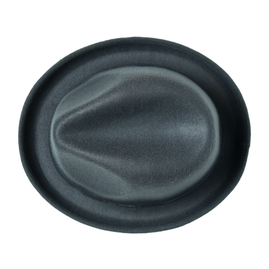 Chokore Jazz-it-up Fedora Hat with Feather details (Dark Gray)