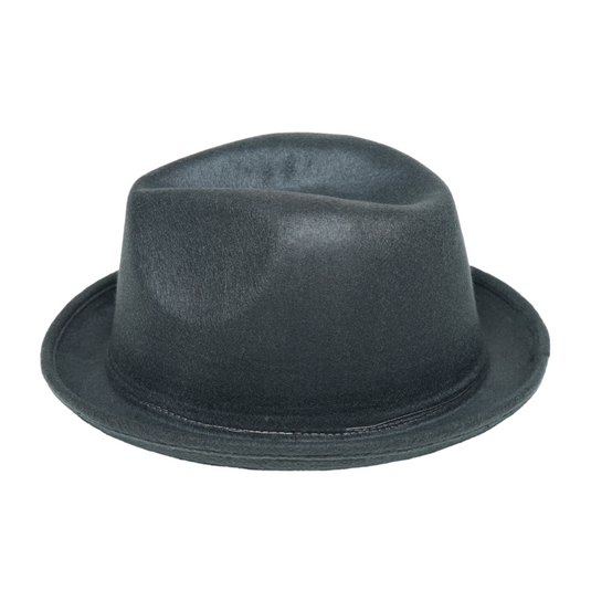 Chokore Jazz-it-up Fedora Hat with Feather details (Dark Gray)