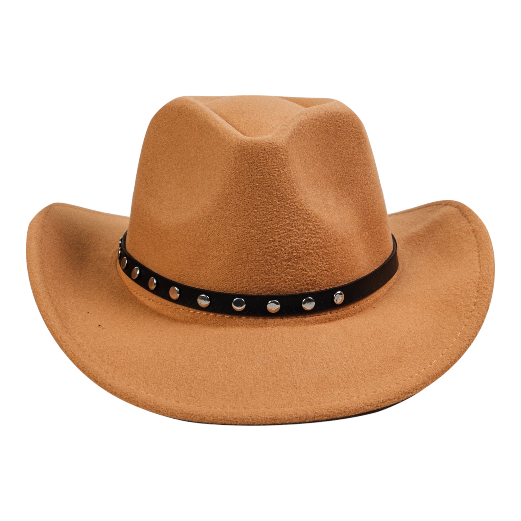 Chokore Cowboy Hat with Vegan Leather Belt (Camel)