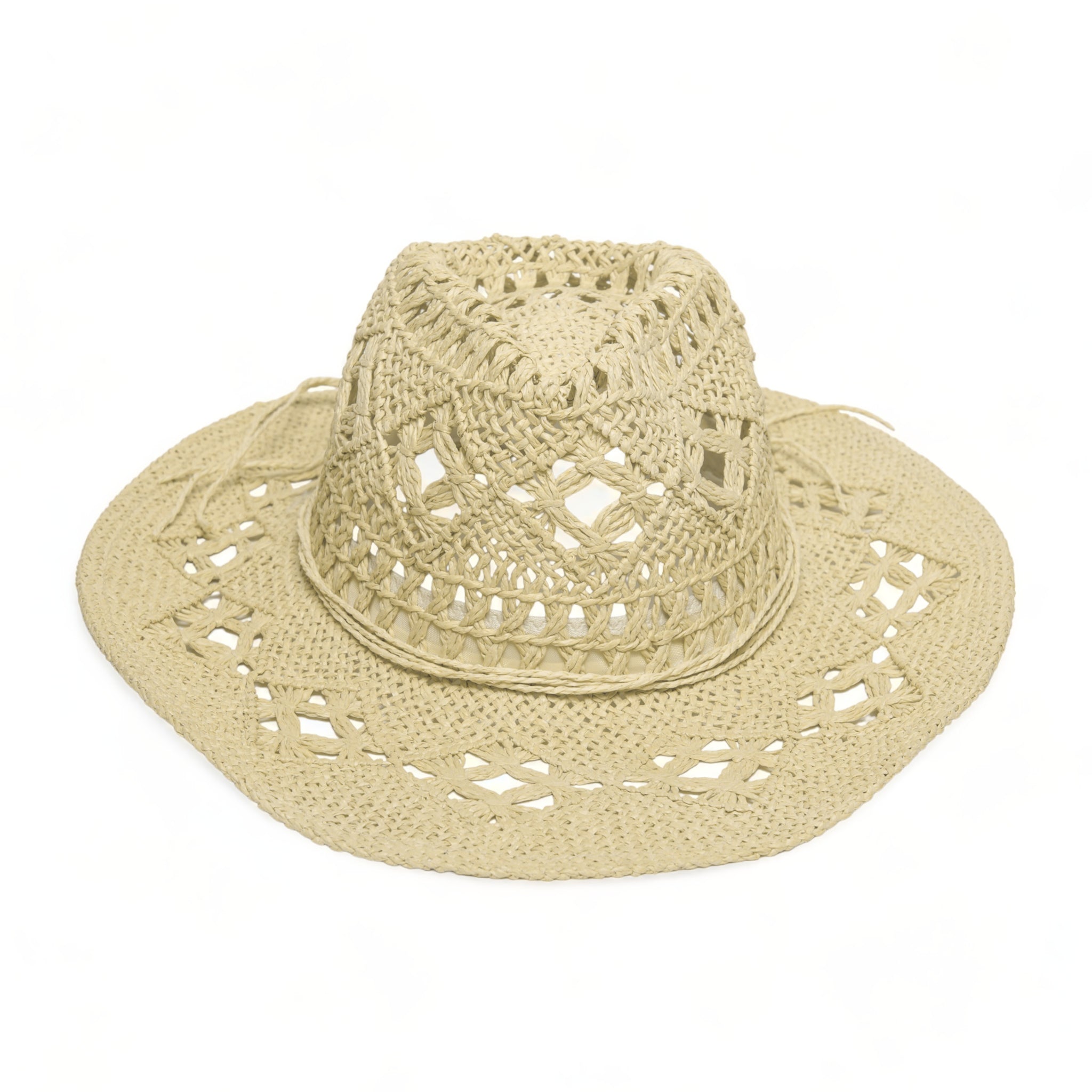 Chokore Handcrafted Cowboy Hat (Beige)