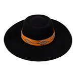 Chokore  Chokore Rivet Belt Fedora Hat (Black)
