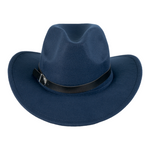 Chokore Chokore Cowboy Hat with Black Belt (Navy Blue) 