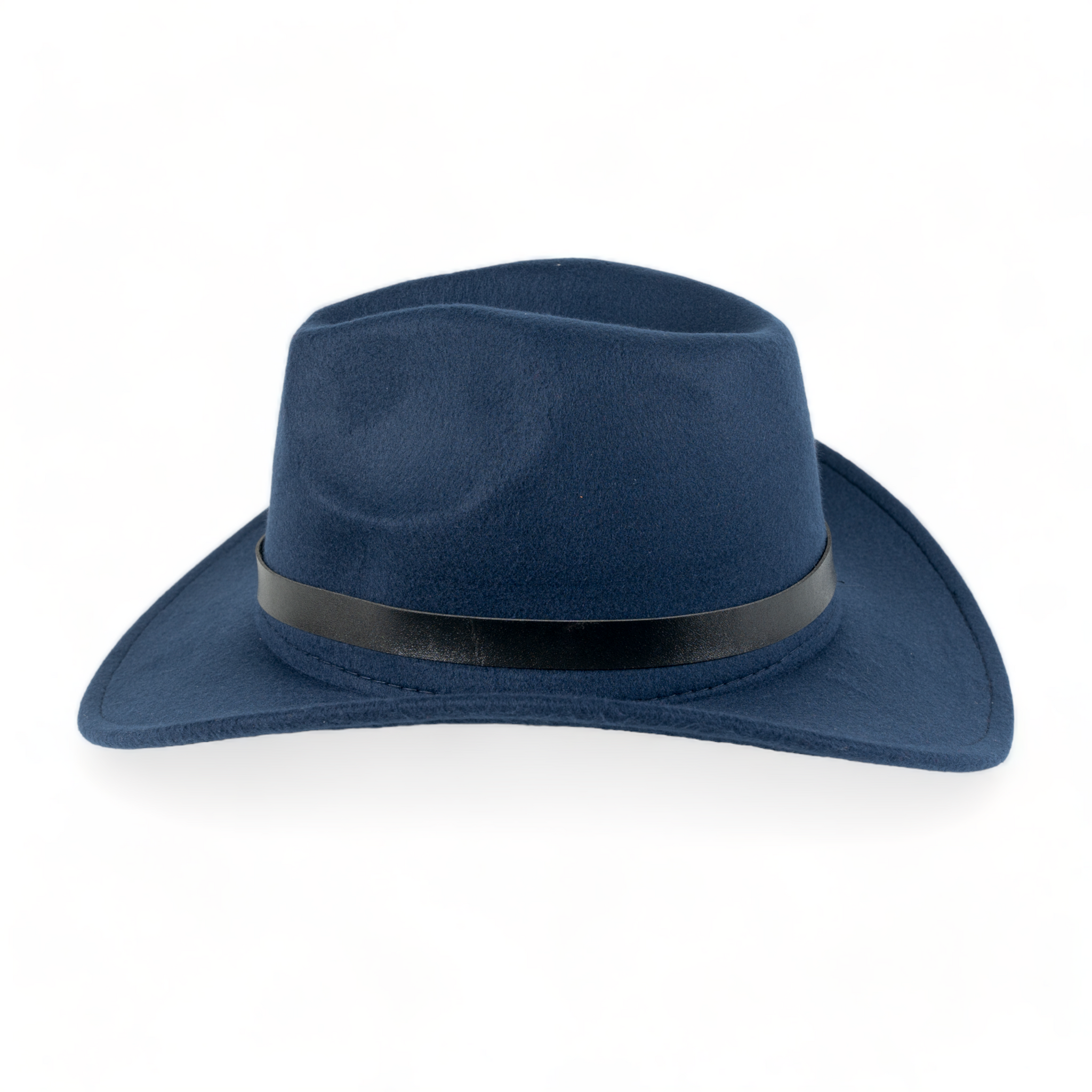 Chokore Cowboy Hat with Black Belt (Navy Blue)