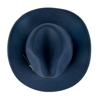 Chokore Chokore Cowboy Hat with Black Belt (Navy Blue)