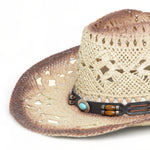 Chokore Chokore Handcrafted Double-tone Cowboy Hat (Beige) 
