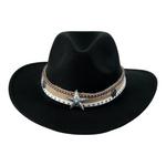Chokore  Chokore Cowboy Hat with Jute Band (Black)
