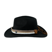 Chokore Chokore Cowboy Hat with Jute Band (Black)