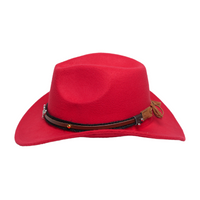 Chokore Chokore American Cowhead cowboy Hat (red)