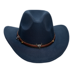 Chokore  Chokore American Cowhead cowboy Hat (Navy Blue)