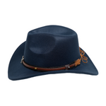 Chokore Chokore American Cowhead cowboy Hat (Navy Blue) 