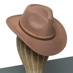 Chokore Chokore cowboy Hat with dual tone band(khaki) 