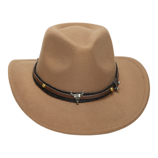 Chokore American Cowhead cowboy Hat (khaki)