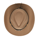 Chokore Chokore cowboy hat with Ox head belt  (khaki) 
