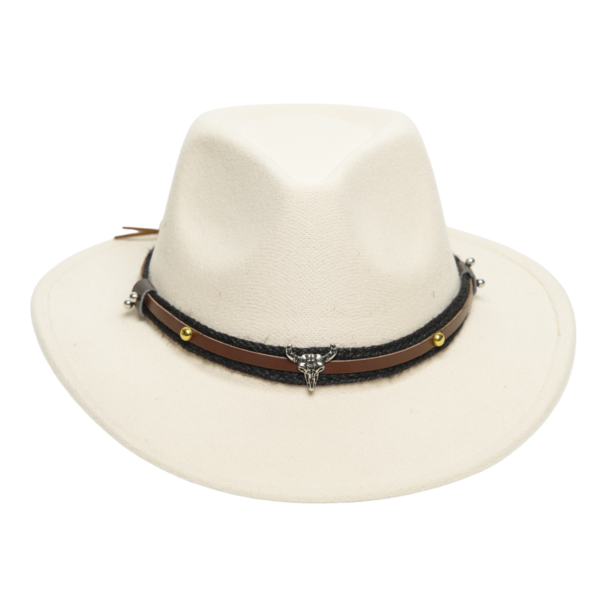 Chokore American Cowhead cowboy Hat (Off White)