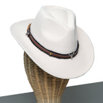 Chokore  Chokore American Cowhead cowboy Hat (Off White)