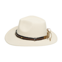 Chokore Chokore American Cowhead cowboy Hat (Off White)