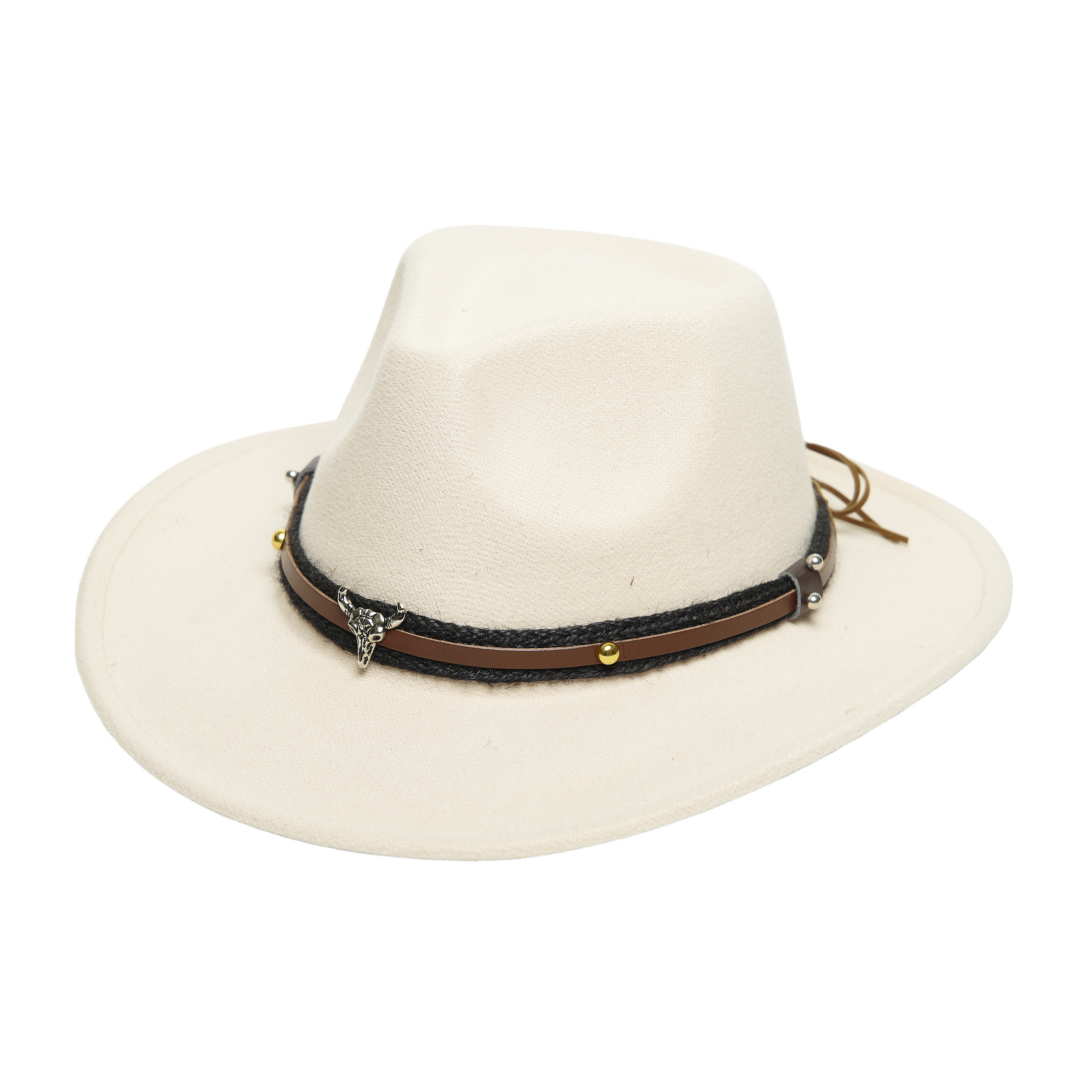 Chokore American Cowhead cowboy Hat (Off White)
