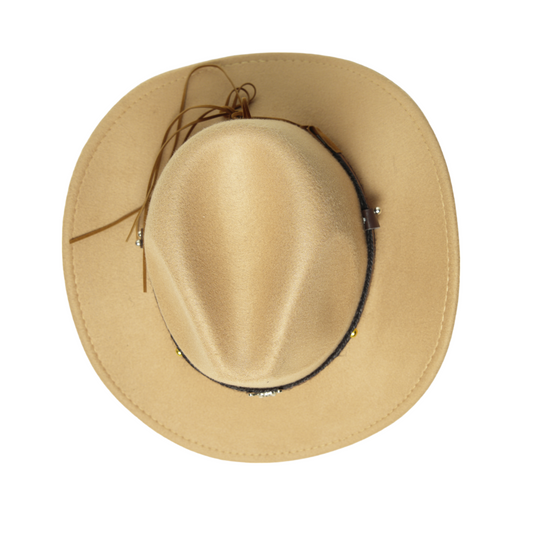 Chokore American Cowhead Cowboy Hat (Beige)