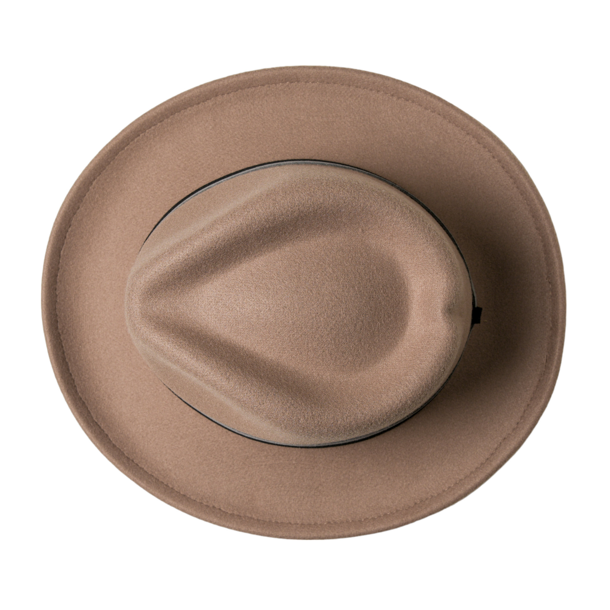 Chokore Fedora Hat with Dual Tone Band (Tan Brown)