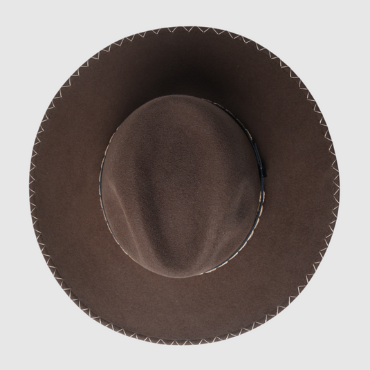 Chokore Rustic Voyager Cowboy Hat (Brown)