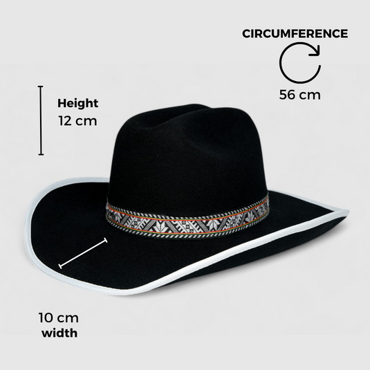 Chokore Urban Icon Cowboy Hat (Black)