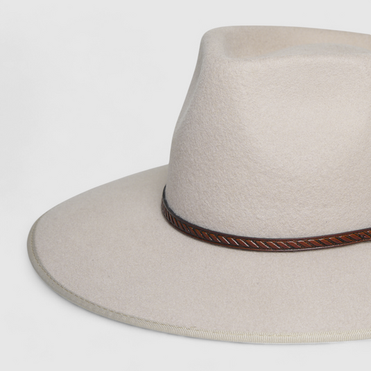 Chokore Urban Essence Jazz Fedora Hat (Off White)