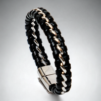 Chokore Chokore Metal Leather Bracelet