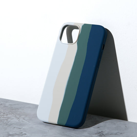 Chokore Multicolour Cover (Teal) for iPhone