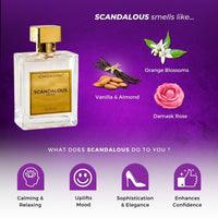 Chokore Scandalous - Perfume For Women | 100 ml