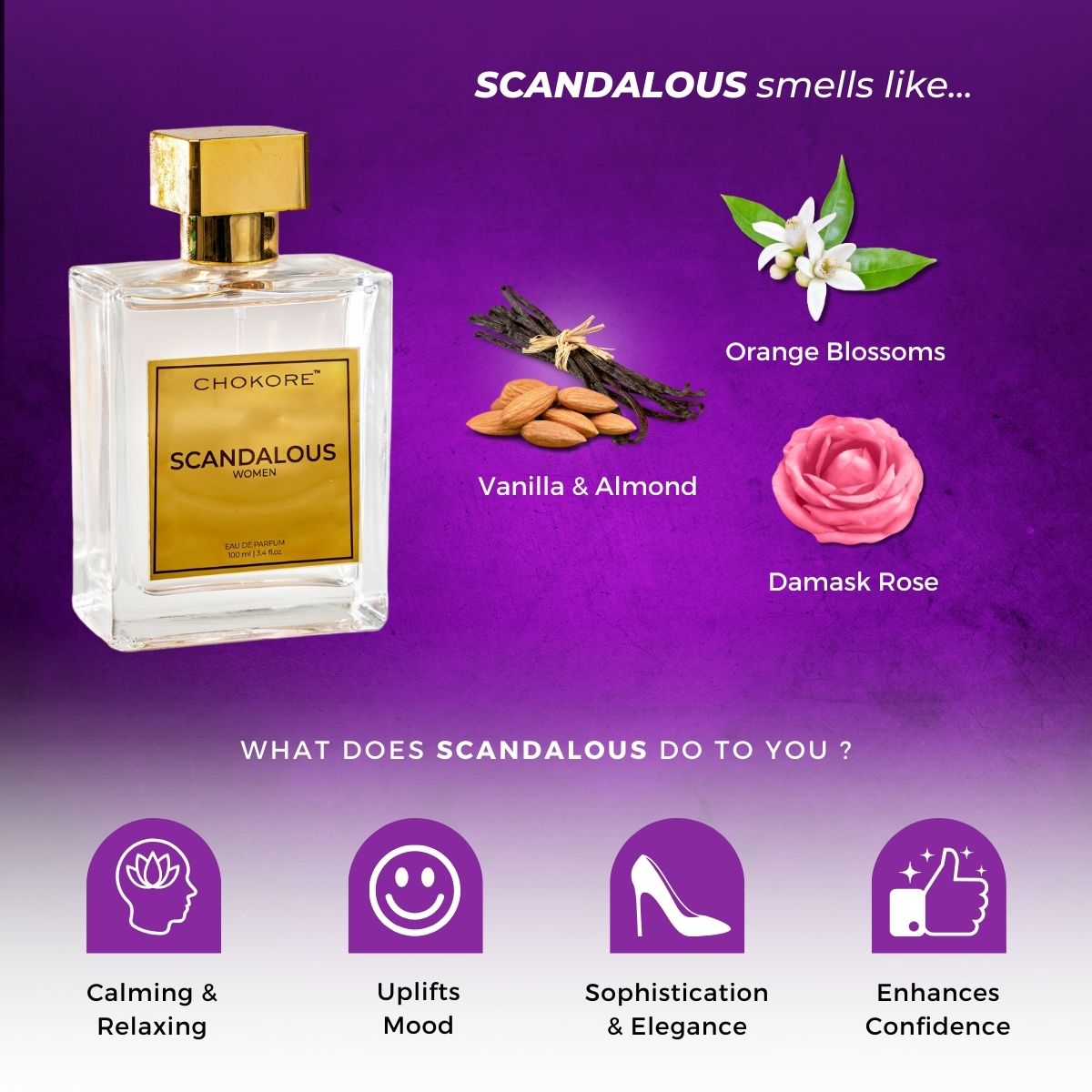 Scandalous - Perfume For Women | 100 ml