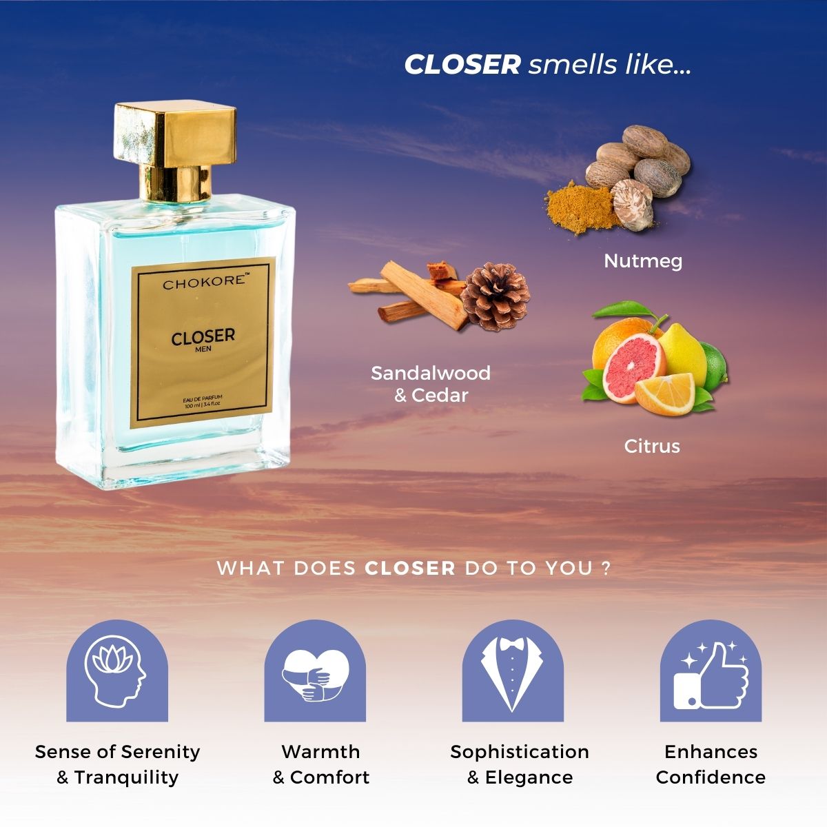 Closer - Perfume For Men | 100 ml